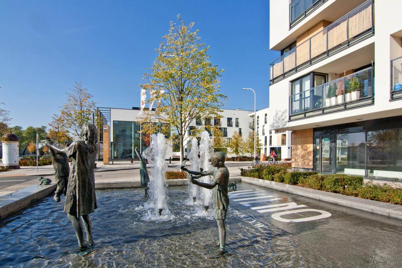 Apartament Green Z Garazem Podziemnym Varsavia Esterno foto