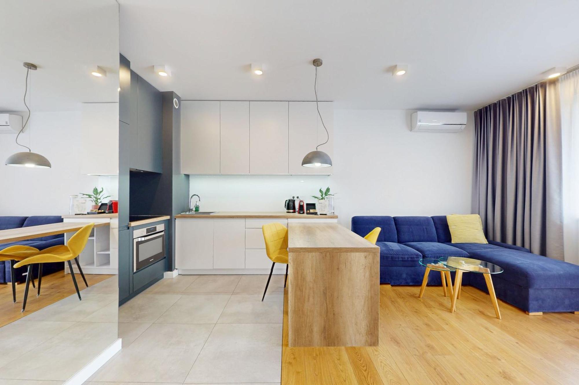 Apartament Green Z Garazem Podziemnym Varsavia Esterno foto